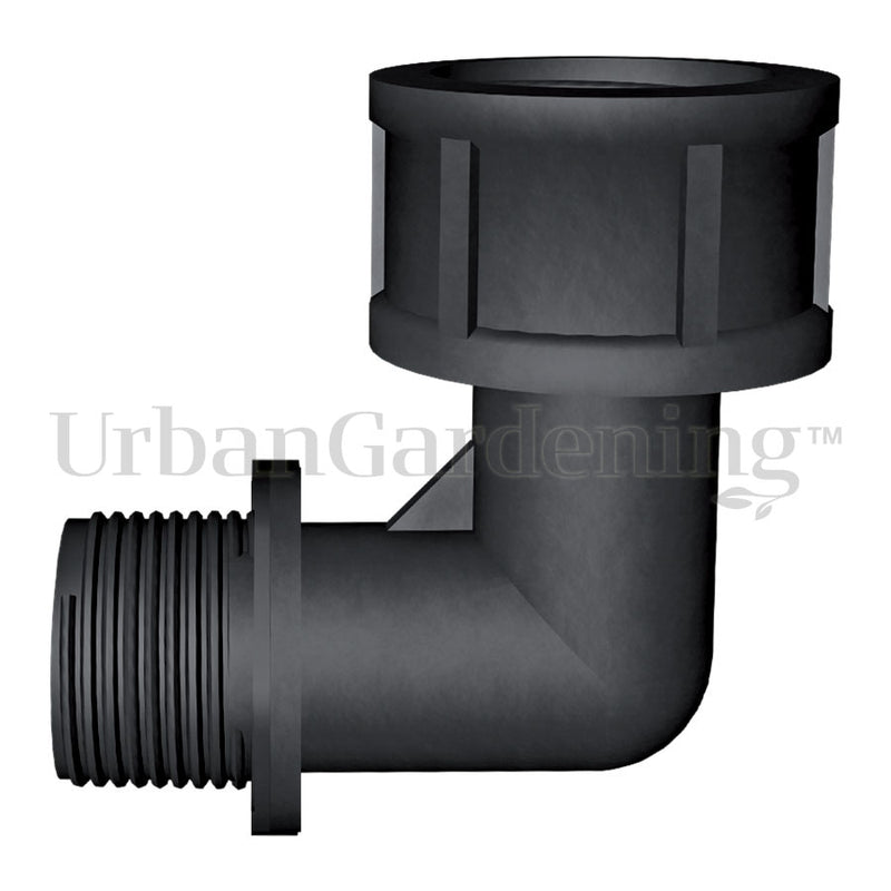 growTOOL PP - 90° Elbow Reducer M-F 3/4" x 1/2"
