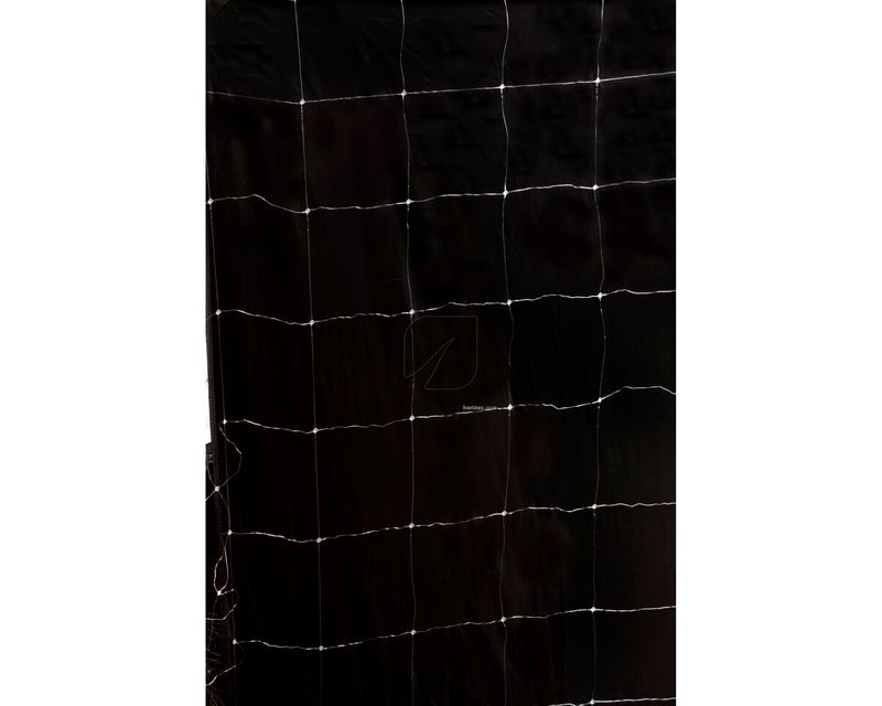 White Checked Mesh 2X5m