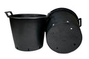 Round pot with handles, 35 L
