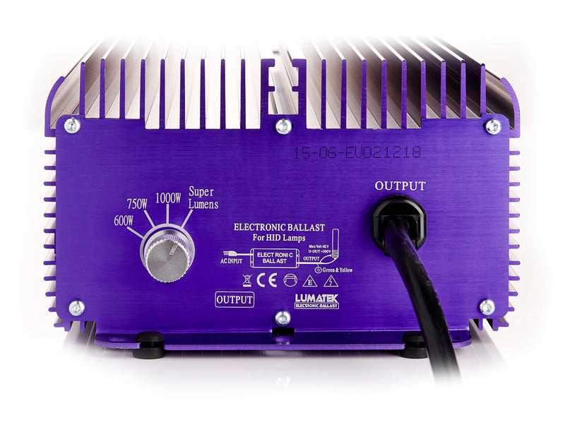 LUMATEK Dimmable Ballast 1000 W 240 V